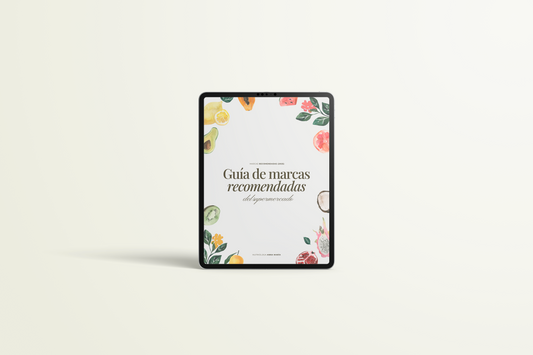 GUÍA DE MARCAS RECOMENDAS